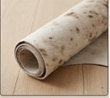 Genuine Champagne Beige & Tan Cowhide Rug | Natural Speckled Light Brown Cowskin Area Rug | Neutral Boho Carpet for Living Room
