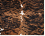 Brindle Cowhide Rug Natural Cow Skin Area Rug Brown Black White Cowhide Rug Genuine Hair On Hide Western Farmhouse Decor  Description