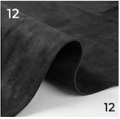 Genuine Solid Black Cowhide Rug | Natural All-Black Leather Area Rug | Modern Minimalist Cow Skin Floor Carpet for Living Room