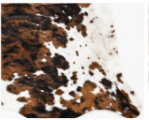 Brindle Cowhide Rug Natural Cow Skin Area Rug Brown Black White Cowhide Rug Genuine Hair On Hide Western Farmhouse Decor  Description