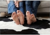 Genuine Black and White Cowhide Rug | Natural Spotted Cow Skin Area Rug | Classic Holstein Pattern Leather Carpet for Living Room