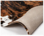 Brindle Cowhide Rug Natural Cow Skin Area Rug Brown Black White Cowhide Rug Genuine Hair On Hide Western Farmhouse Decor  Description