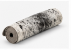 Black & White Speckled Cowhide Rug | Genuine Cow Skin Rug | Natural Hair on Hide Area Rug | Modern Farmhouse Decor