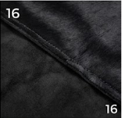 Genuine Solid Black Cowhide Rug | Natural All-Black Leather Area Rug | Modern Minimalist Cow Skin Floor Carpet for Living Room