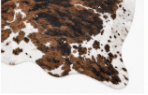 Brindle Cowhide Rug Natural Cow Skin Area Rug Brown Black White Cowhide Rug Genuine Hair On Hide Western Farmhouse Decor  Description