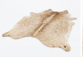 Authentic Light Beige & Cream Salt Pepper Cowhide Area Rug – Genuine Natural Leather Accent Mat