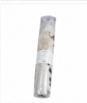 Authentic Brown and White Spotted Cowhide Area Rug – Genuine Salt & Pepper Pattern Leather Mat