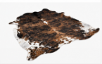 Brindle Cowhide Rug Natural Cow Skin Area Rug Brown Black White Cowhide Rug Genuine Hair On Hide Western Farmhouse Decor  Description
