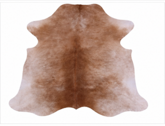Authentic Light Brown Cowhide Rug -  Tan & Caramel Area Rug