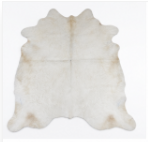 White Cowhide Rug Genuine Hair On Hide Rug Natural Ivory Cow Skin Rug Farmhouse Western Area Rug Minimalist Home Decor