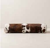 Genuine Dark Brown & White Cowhide Rug | Natural Tricolor Spotted Cowskin Area Rug | Rustic Leather Carpet for Living Room