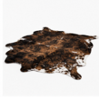 Brindle Cowhide Rug Natural Cow Skin Area Rug Brown Black White Cowhide Rug Genuine Hair On Hide Western Farmhouse Decor  Description