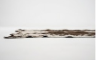Genuine Natural Cowhide Rug | Tricolor Dark Brown & White Speckled Cow Hide Leather Floor Mat | Salt and Pepper Cowskin Area Rug