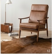 Genuine Brown & White Cowhide Rug | Natural Chestnut Leather Area Rug | White Rimmed Western Cowskin Carpet for Living Room