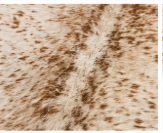 Authentic Light Beige & Cream Salt Pepper Cowhide Area Rug – Genuine Natural Leather Accent Mat