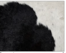Tricolor Black, Brown & White Cowhide Rug - Genuine Patchwork Natural Leather Area Rug