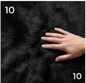 Genuine Solid Black Cowhide Rug | Natural All-Black Leather Area Rug | Modern Minimalist Cow Skin Floor Carpet for Living Room