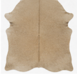 Genuine Chestnut Brown Speckled Cowhide Rug | Salt and Pepper Brown Cowskin Area Rug | Natural Tricolor Leather Carpet for Living Room