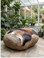 Genuine Tricolor Cowhide Rug | Black Chestnut Brown & White Natural Leather Area Rug | Exotic Salt and Pepper Cow Skin Floor Decor